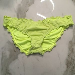 Victoria’s Secret bikini bottom, size s, neon